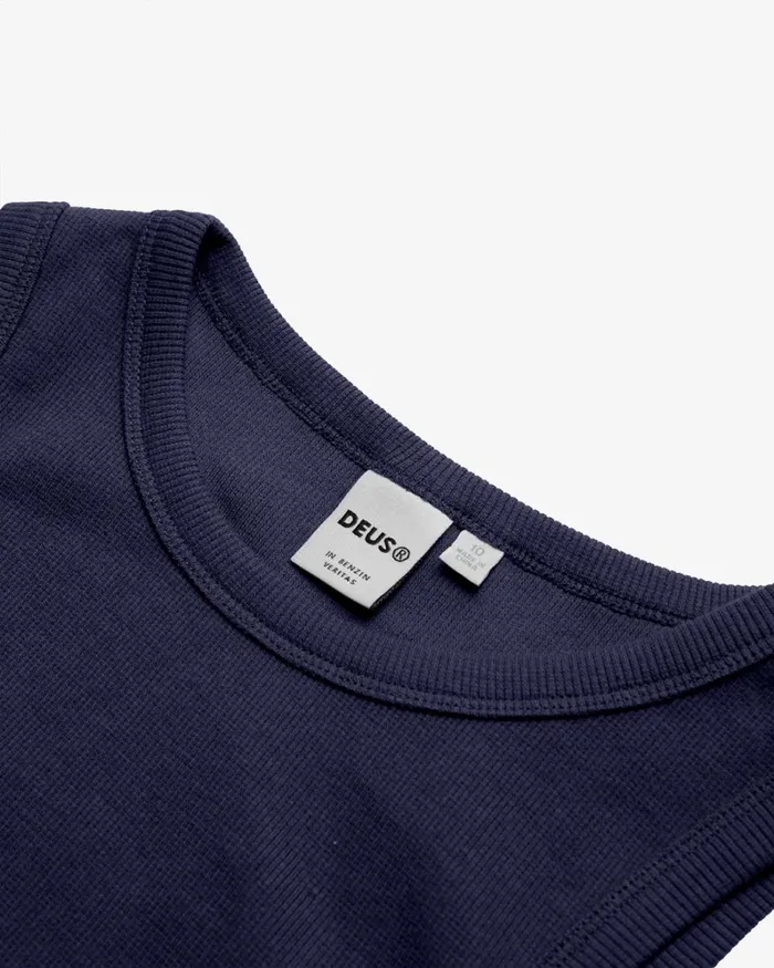 Women Military Tank 8211 Navy Deus Ex Machina Tees Women Military Tank 8211 Navy Deus Ex Machina Tees