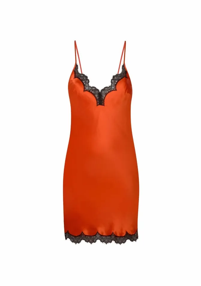 Women Mini Dresses Gilda and Pearl Josephine Short Slip Dress Jewelblack