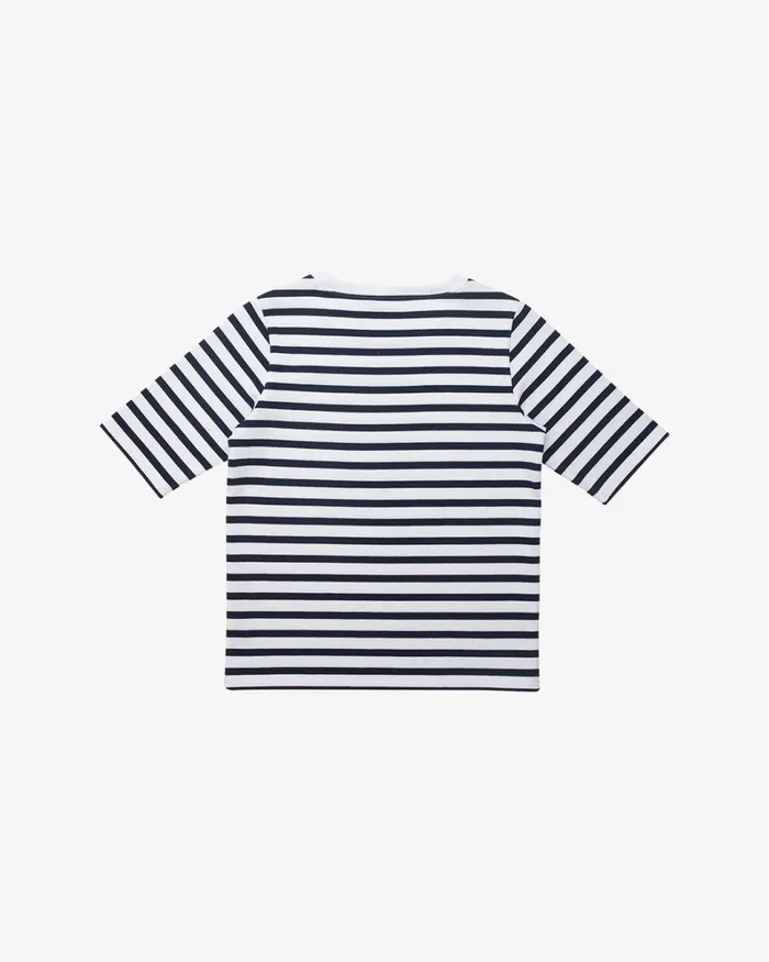 Women Minnie Stripe Tee 8211 NavyWhite Deus Ex Machina Tees Women Minnie Stripe Tee 8211 NavyWhite Deus Ex Machina Tees