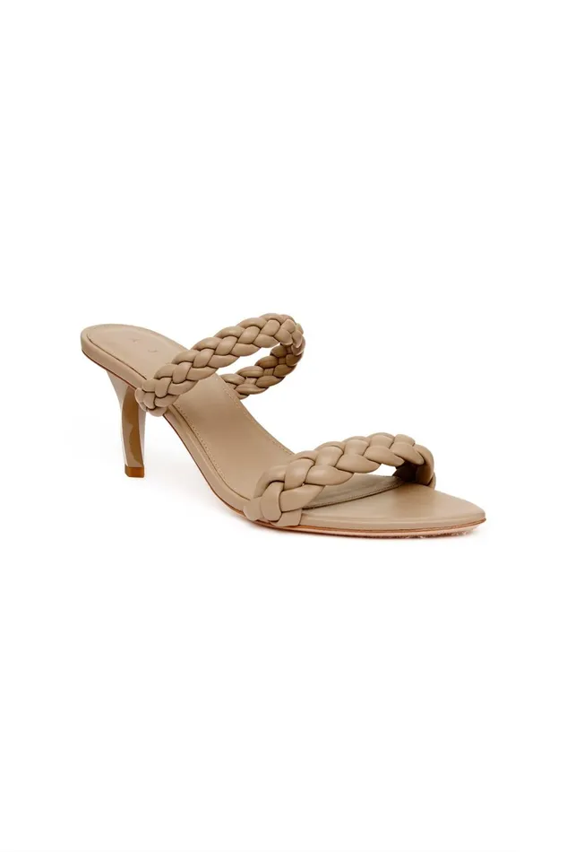 Women Mirage Woven Sculptural Heel Willow Aje Shoes