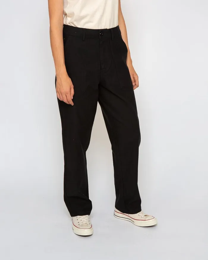 Women Mona Fatigue Pant 8211 Black Deus Ex Machina Pants Women Mona Fatigue Pant 8211 Black Deus Ex Machina Pants