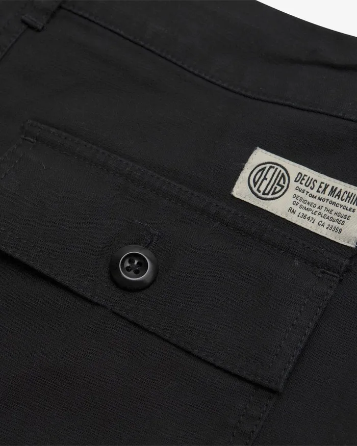 Women Mona Fatigue Pant 8211 Black Deus Ex Machina Pants Women Mona Fatigue Pant 8211 Black Deus Ex Machina Pants