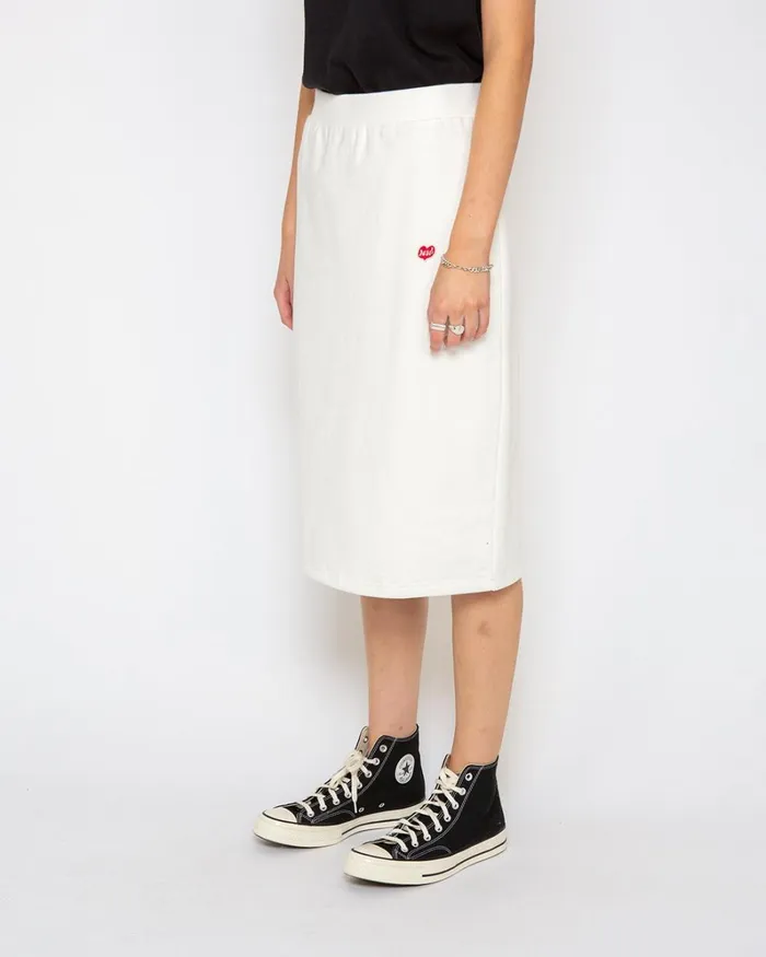 Women Monique Jersey Skirt 8211 Vintage White Deus Ex Machina Skirts Women Monique Jersey Skirt 8211 Vintage White Deus Ex Machina Skirts