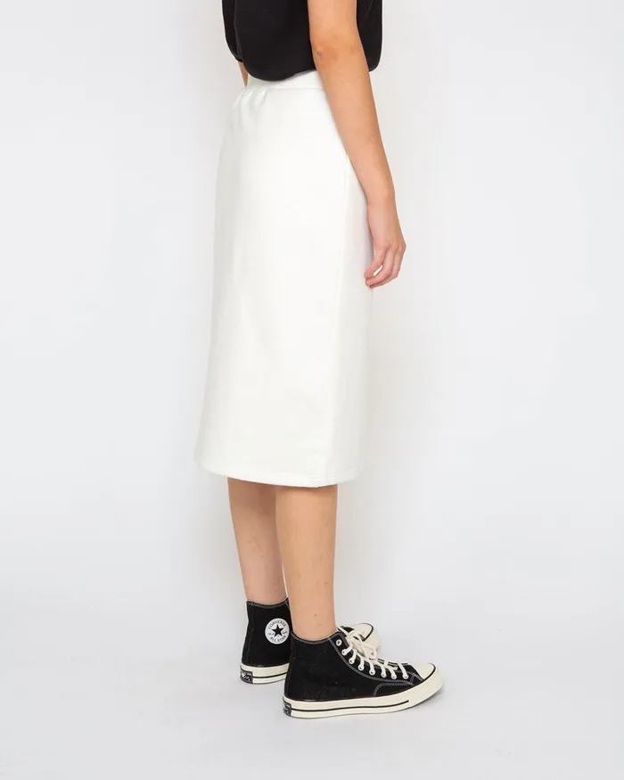 Women Monique Jersey Skirt 8211 Vintage White Deus Ex Machina Skirts Women Monique Jersey Skirt 8211 Vintage White Deus Ex Machina Skirts