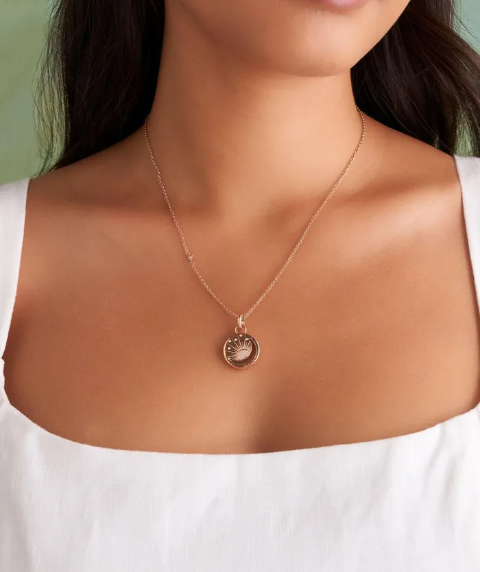 Women Necklaces Olivia Burton Celestial Sun Rose Gold Plated Pendant Necklace Women Necklaces Olivia Burton Celestial Sun Rose Gold Plated Pendant Necklace