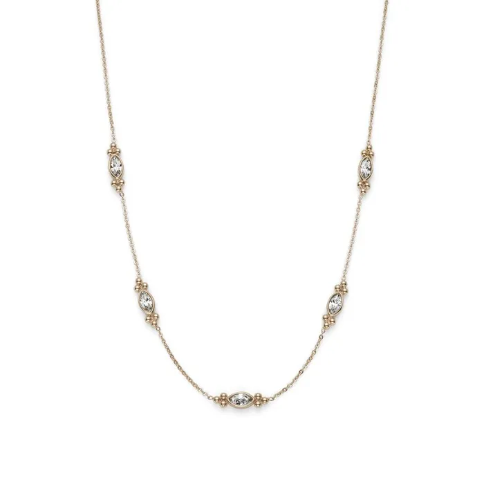 Women Necklaces Olivia Burton Dainty Rose Gold Plated Necklace