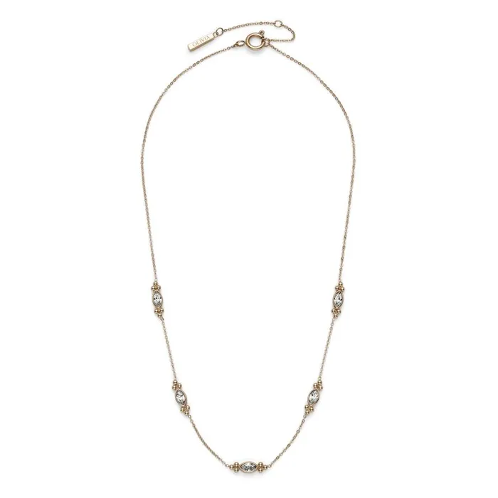 Women Necklaces Olivia Burton Dainty Rose Gold Plated Necklace