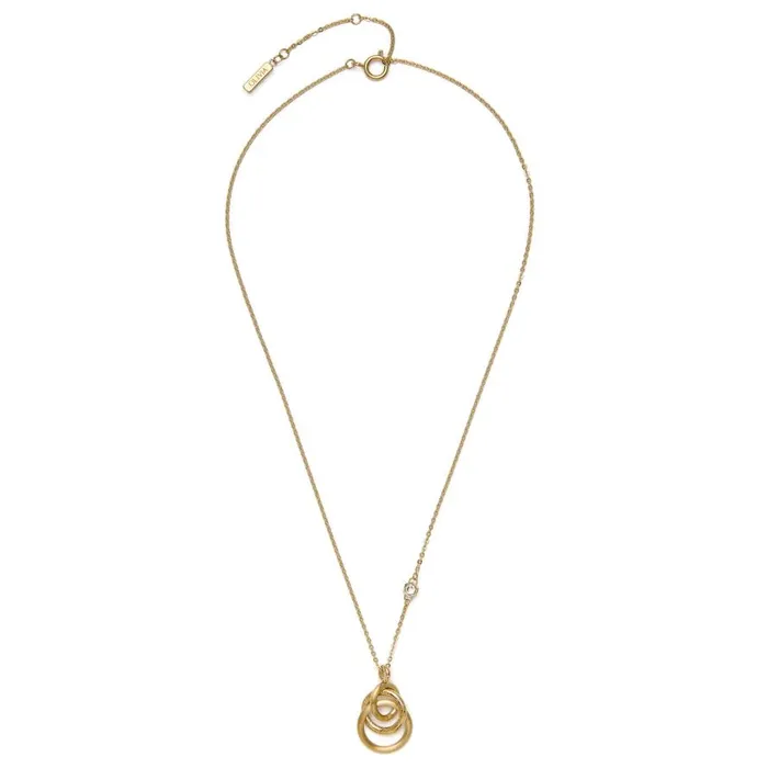 Women Necklaces Olivia Burton Encircle Gold Plated Pendant Necklace