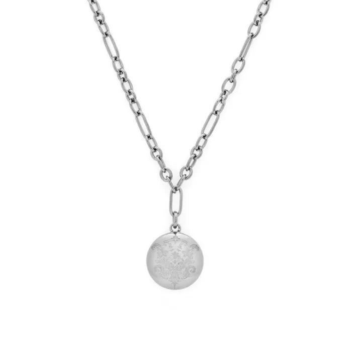 Women Necklaces Olivia Burton Ever Stacked Silver Tone MultiChain Necklace