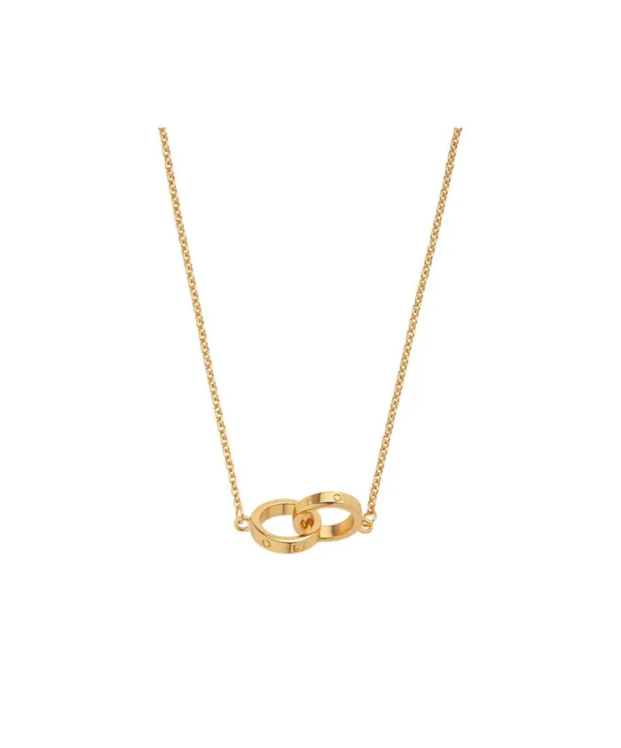 Women Necklaces Olivia Burton Gold Interlink Necklace