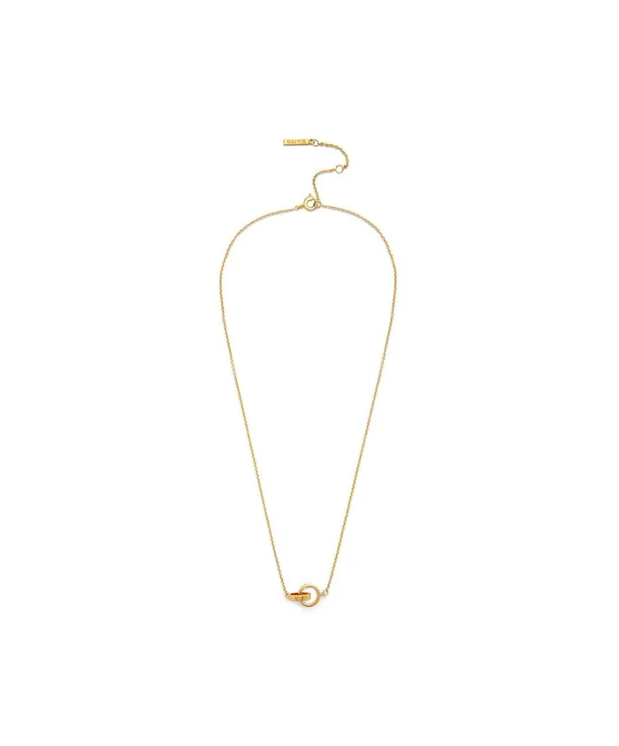Women Necklaces Olivia Burton Gold Interlink Necklace