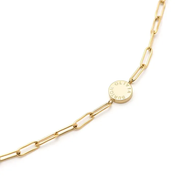 Women Necklaces Olivia Burton Illusion Gold Stacking Necklace Set