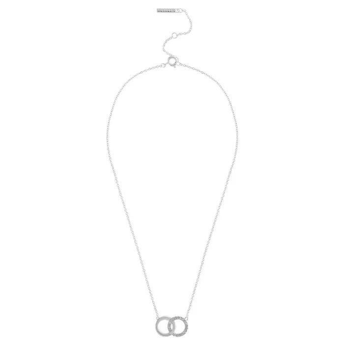 Women Necklaces Olivia Burton Silver Interlink Necklace