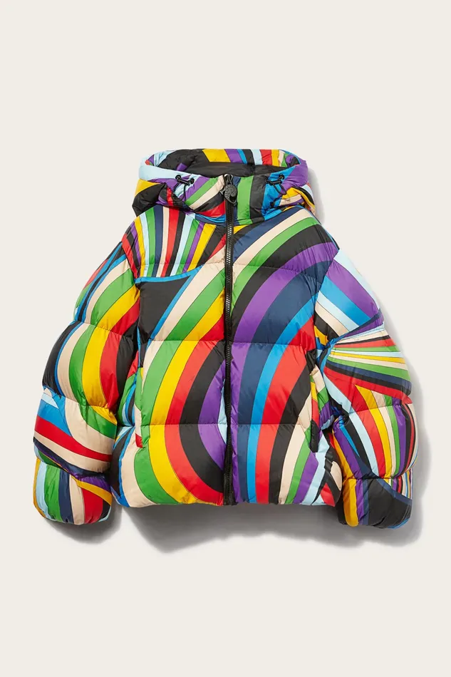 Women Outerwear PUCCI IridePrint Padded Jacket