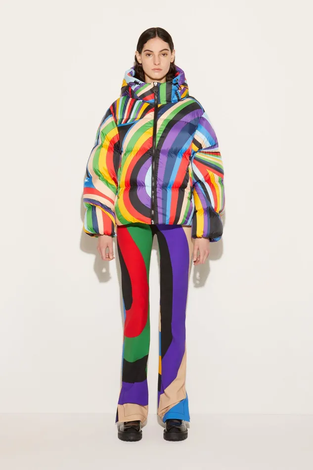 Women Outerwear PUCCI IridePrint Padded Jacket