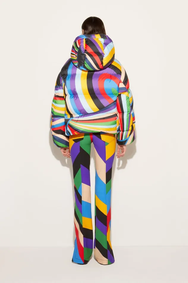 Women Outerwear PUCCI IridePrint Padded Jacket