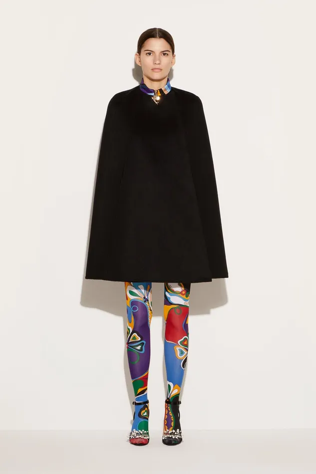 Women Outerwear PUCCI Wool Cape