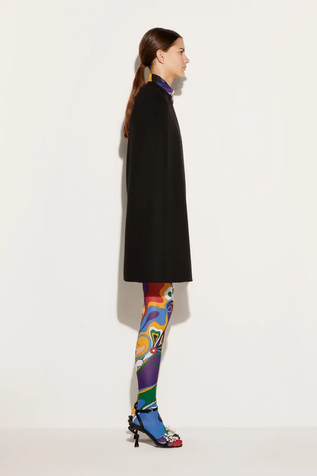 Women Outerwear PUCCI Wool Cape