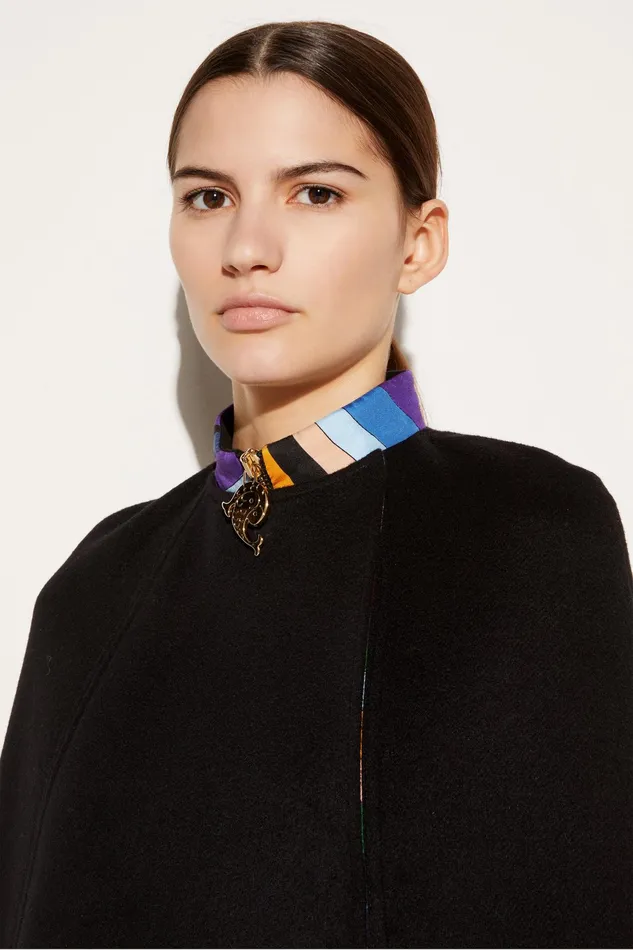 Women Outerwear PUCCI Wool Cape