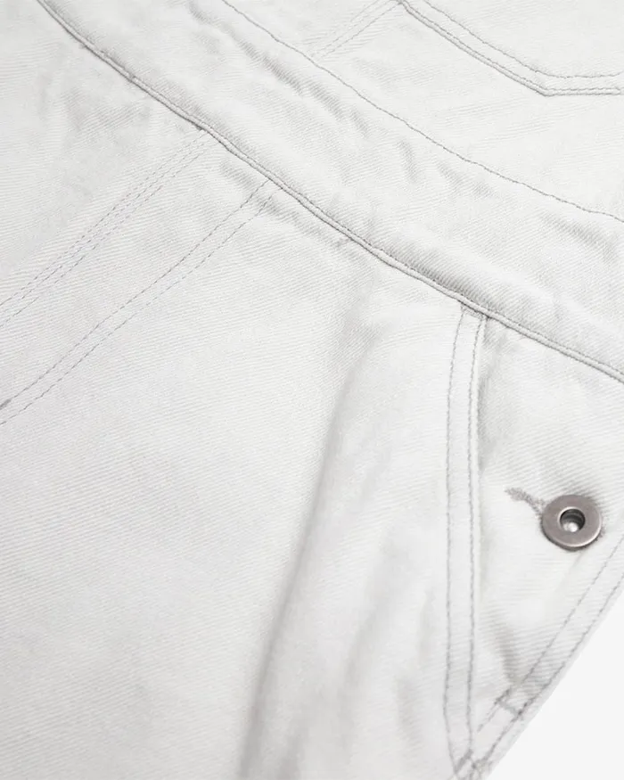 Women Overall Dress 8211 Bleached White Deus Ex Machina Dresses Women Overall Dress 8211 Bleached White Deus Ex Machina Dresses