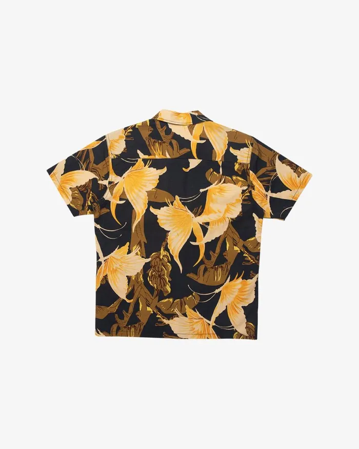 Women Panama Shirt 8211 Black Multi Deus Ex Machina Shirts Women Panama Shirt 8211 Black Multi Deus Ex Machina Shirts
