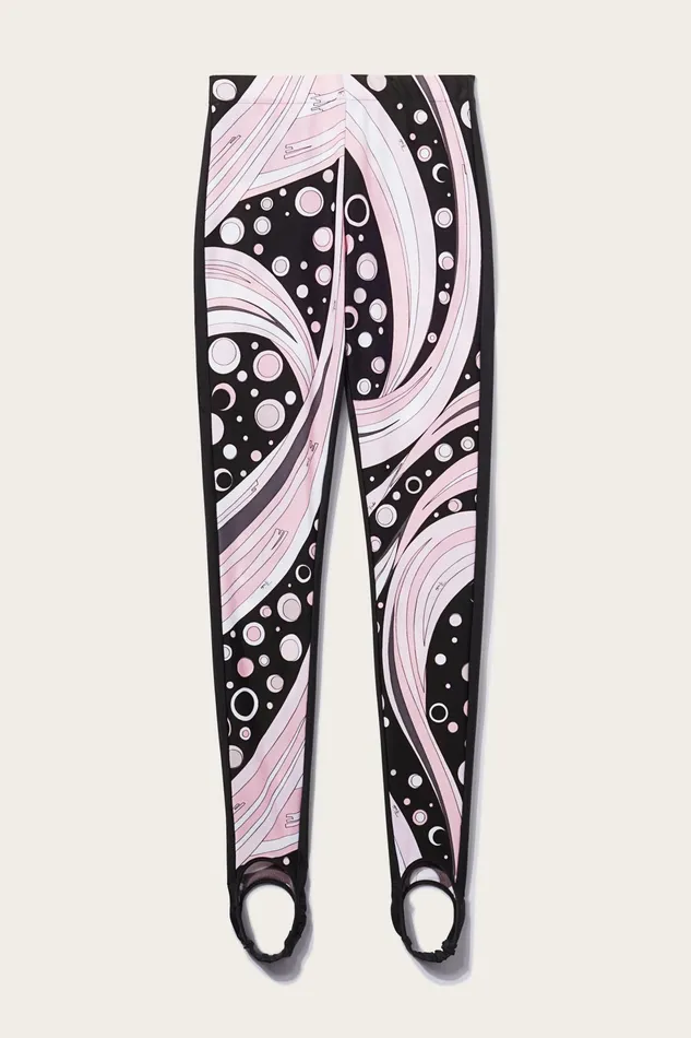 Women Pants And Shorts PUCCI FontanePrint Stirrup Leggings