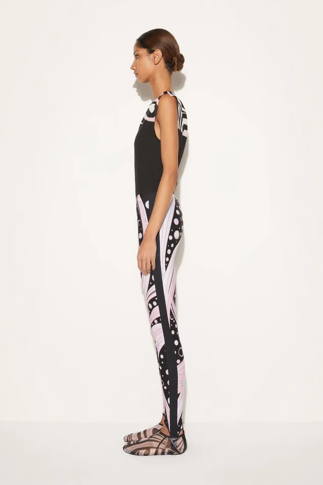 Women Pants And Shorts PUCCI FontanePrint Stirrup Leggings