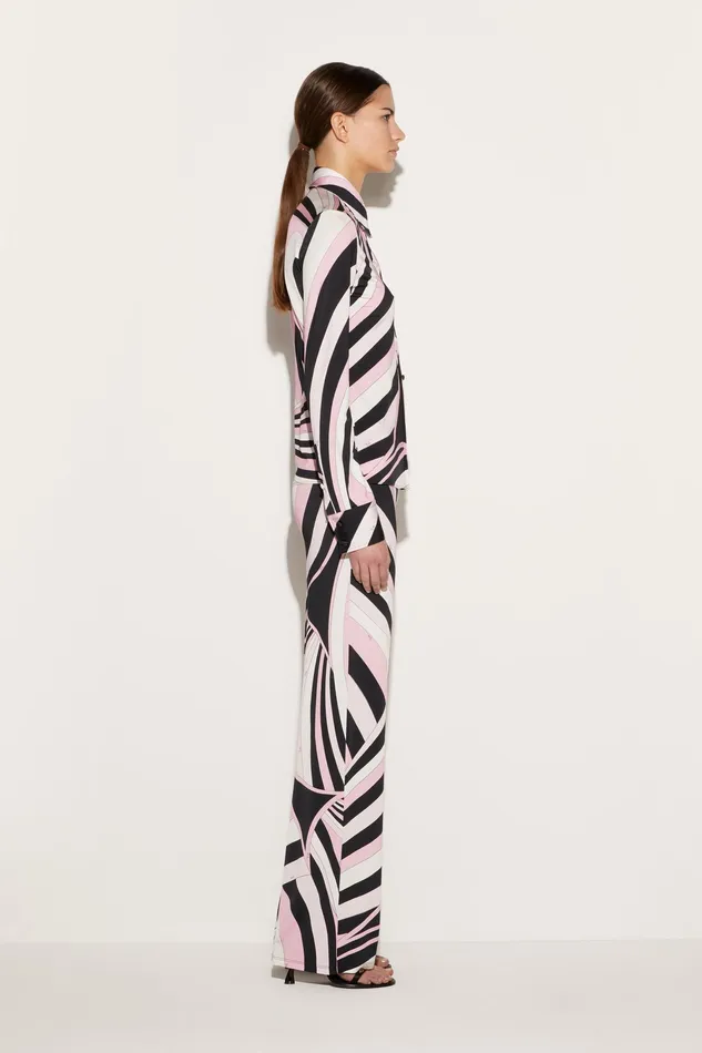 Women Pants And Shorts PUCCI IridePrint Trousers