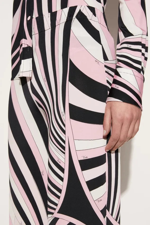 Women Pants And Shorts PUCCI IridePrint Trousers