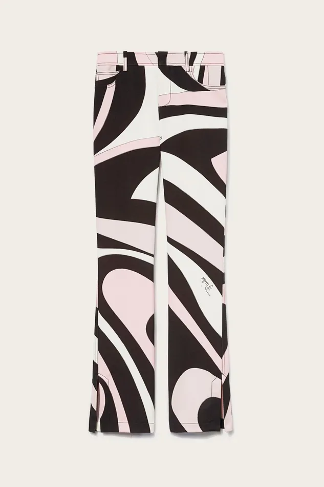 Women Pants And Shorts PUCCI MarmoPrint Trousers