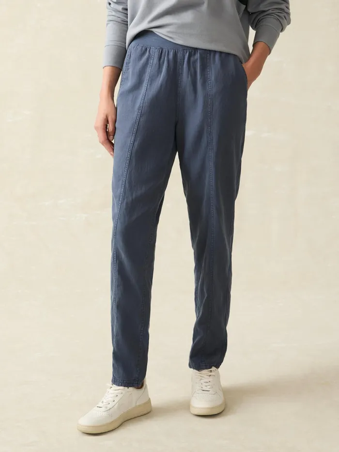 Women Pants Faherty Arlie Pant Navy