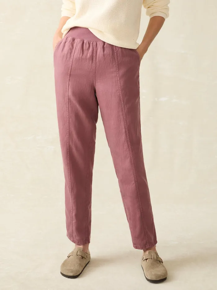 Women Pants Faherty Arlie Pant Rosewood