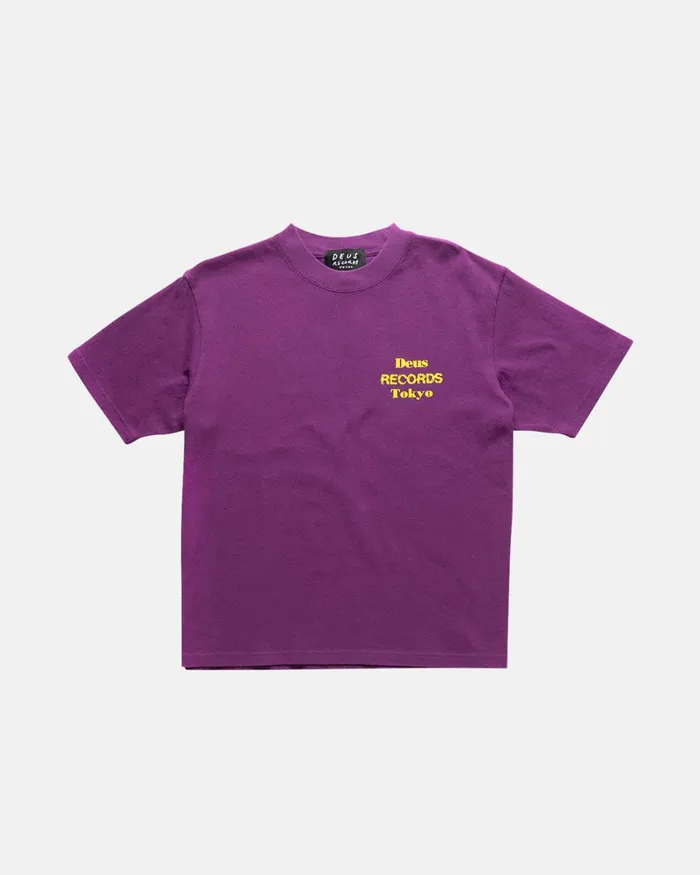 Women Primary Tokyo Picnic Tee 8211 Plum Purple Deus Ex Machina Tees Women Primary Tokyo Picnic Tee 8211 Plum Purple Deus Ex Machina Tees