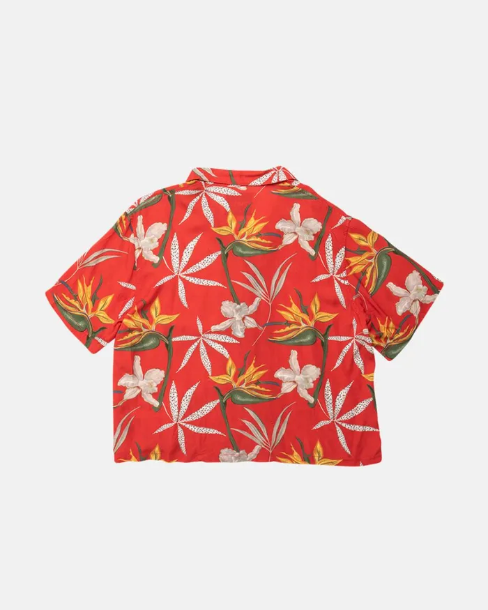 Women Radiant Shirt 8211 Orange Rust Deus Ex Machina Shirts Women Radiant Shirt 8211 Orange Rust Deus Ex Machina Shirts