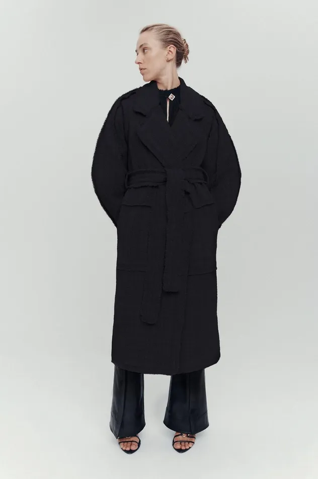 Women Rebellion Coat Black Aje Blazers Jackets and Coats