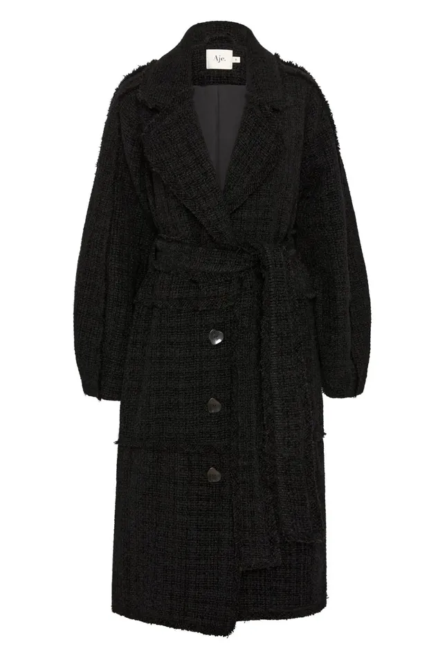Women Rebellion Coat Black Aje Blazers Jackets and Coats