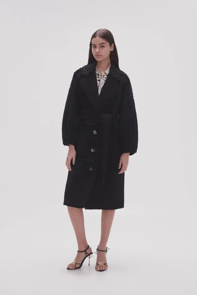 Women Rebellion Coat Black Aje Blazers Jackets and Coats