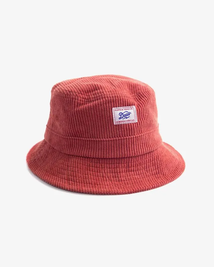 Women Ronny Cord Bucket 8211 Burnt Sienna Deus Ex Machina Headwear