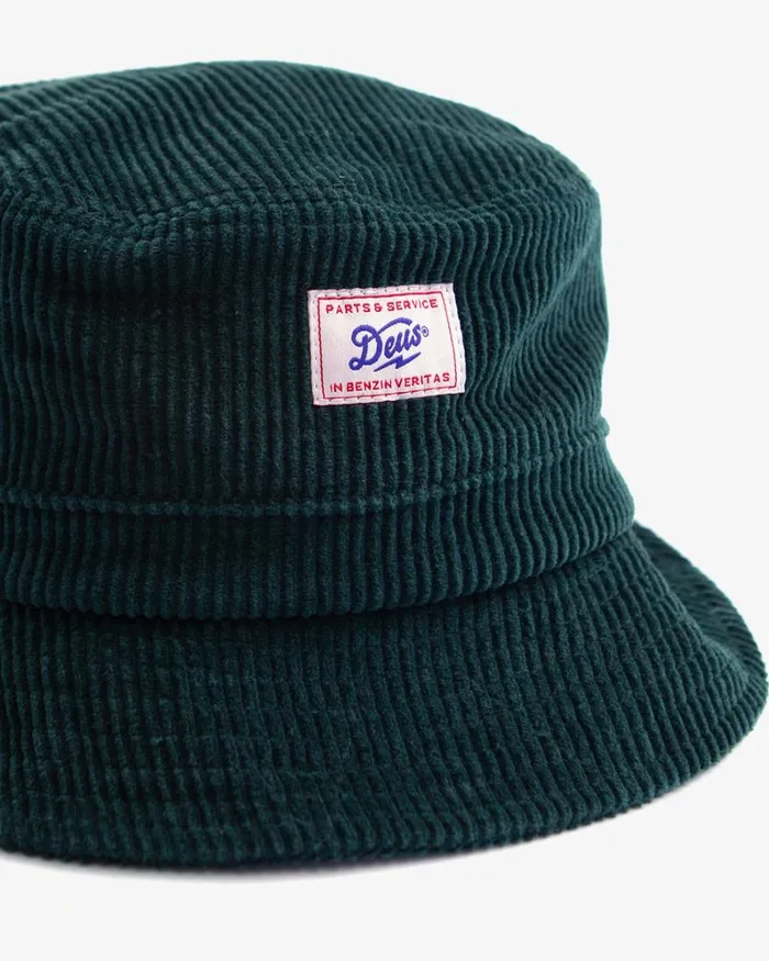 Women Ronny Cord Bucket 8211 Jasper Green Deus Ex Machina Headwear Women Ronny Cord Bucket 8211 Jasper Green Deus Ex Machina Headwear