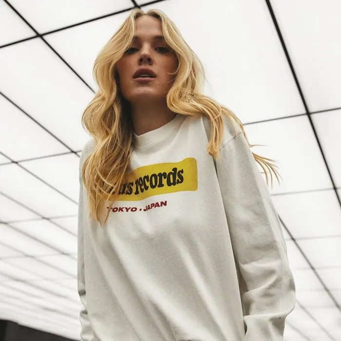 Women Sesame Ls Tee 8211 Vintage White Deus Ex Machina Tees