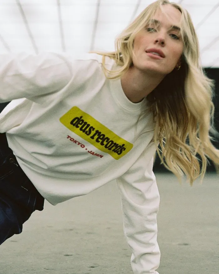 Women Sesame Ls Tee 8211 Vintage White Deus Ex Machina Tees Women Sesame Ls Tee 8211 Vintage White Deus Ex Machina Tees