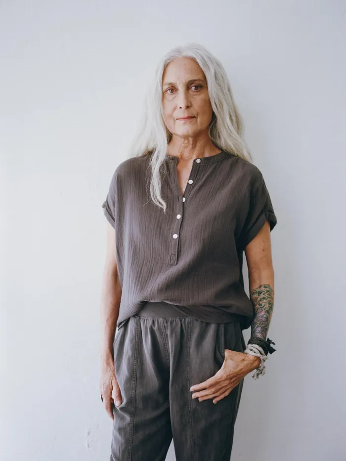 Women Shirts and Tops Faherty Dream Cotton Gauze Desmond Top Washed Black