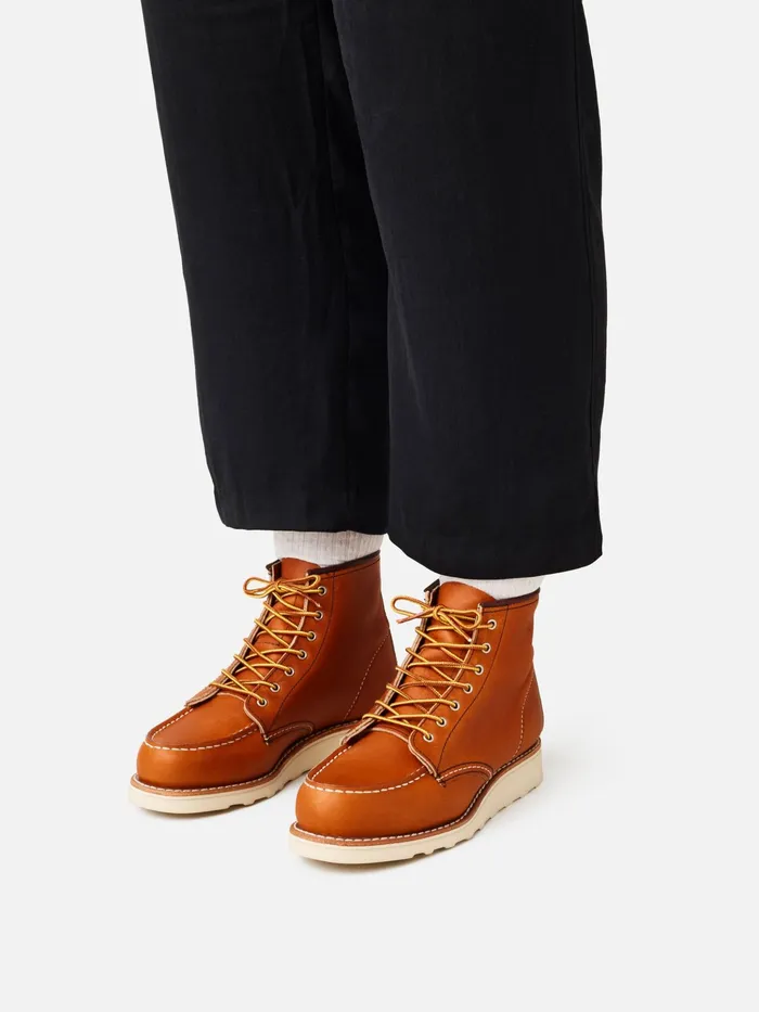 Women Shoes and Socks Faherty Red Wing Women039s Classic Moc Oro Legacy Leather