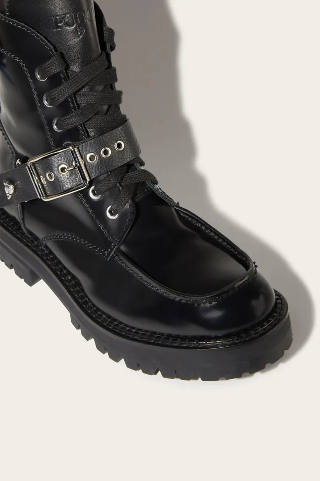 Women Shoes PUCCI MarmoPrint Leather Boots