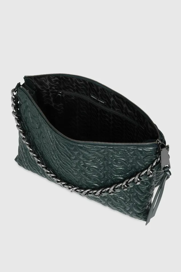 Women Shoulder Bags Rebecca Minkoff Chain Quilt Shoulder Bag Deep Jadegunmetal Women Shoulder Bags Rebecca Minkoff Chain Quilt Shoulder Bag Deep Jadegunmetal
