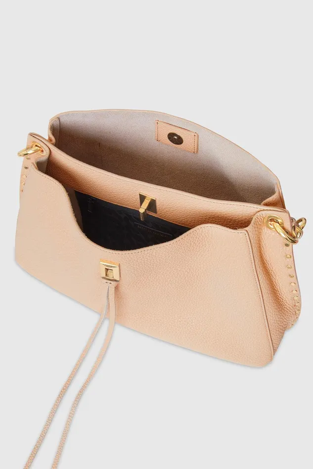 Women Shoulder Bags Rebecca Minkoff Darren EW Shoulder Bag Nude Women Shoulder Bags Rebecca Minkoff Darren EW Shoulder Bag Nude