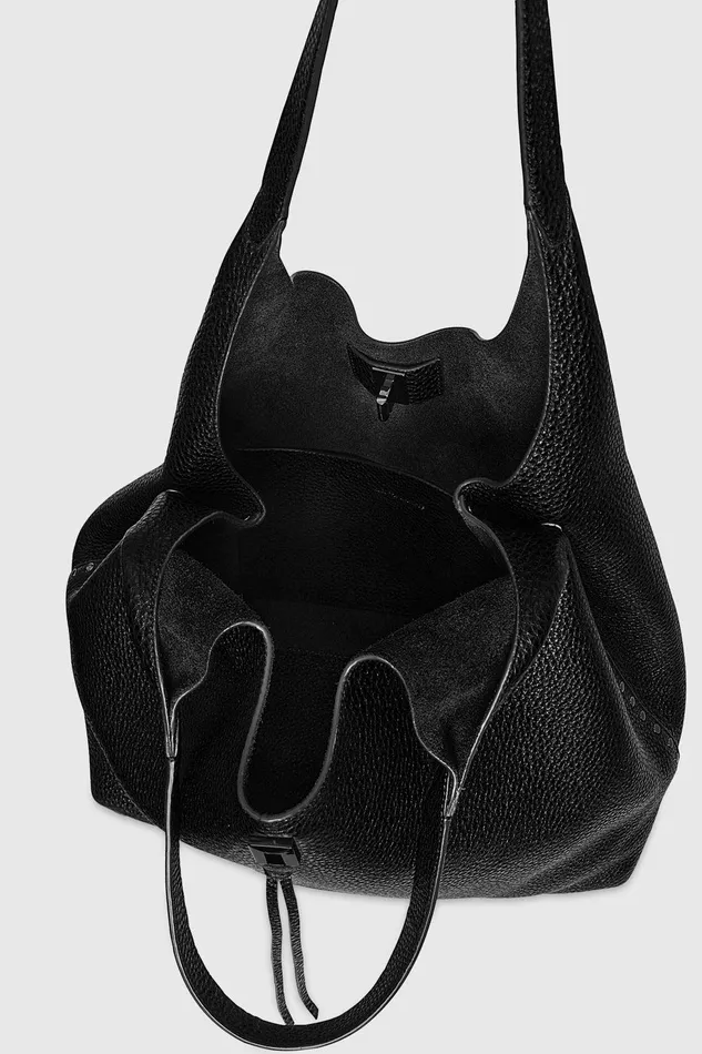 Women Shoulder Bags Rebecca Minkoff Darren Signature Carryall Blackblack Shellac Women Shoulder Bags Rebecca Minkoff Darren Signature Carryall Blackblack Shellac