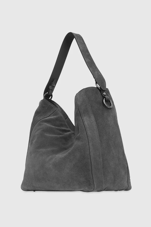 Women Shoulder Bags Rebecca Minkoff MAB Hobo Anthracite Women Shoulder Bags Rebecca Minkoff MAB Hobo Anthracite