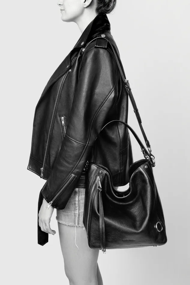 Women Shoulder Bags Rebecca Minkoff MAB Hobo Anthracite Women Shoulder Bags Rebecca Minkoff MAB Hobo Anthracite