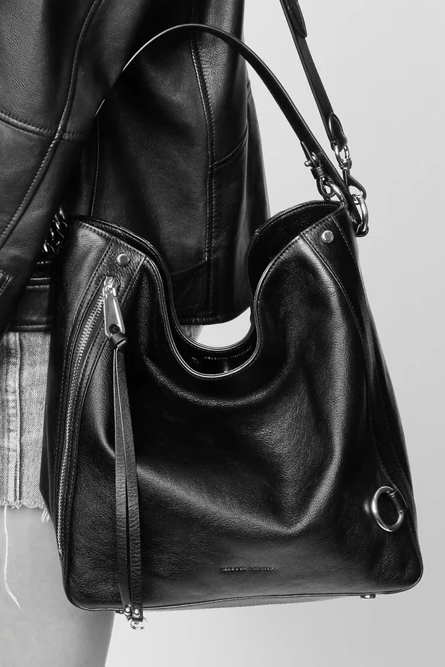 Women Shoulder Bags Rebecca Minkoff MAB Hobo Anthracite Women Shoulder Bags Rebecca Minkoff MAB Hobo Anthracite